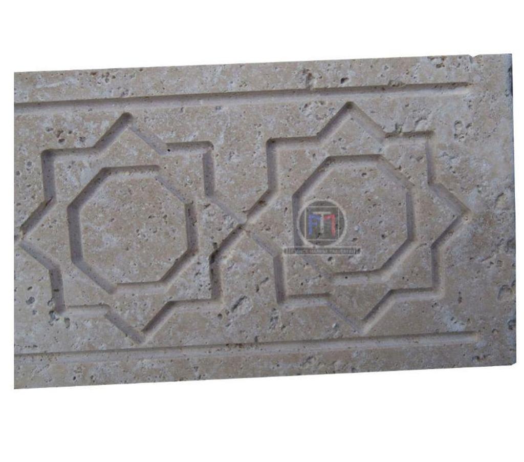 Décoration - art Var Forcalqueiret - 83136 - Photos Vivastreet Travertin Classique Beige Gravure Frises 10x30cm