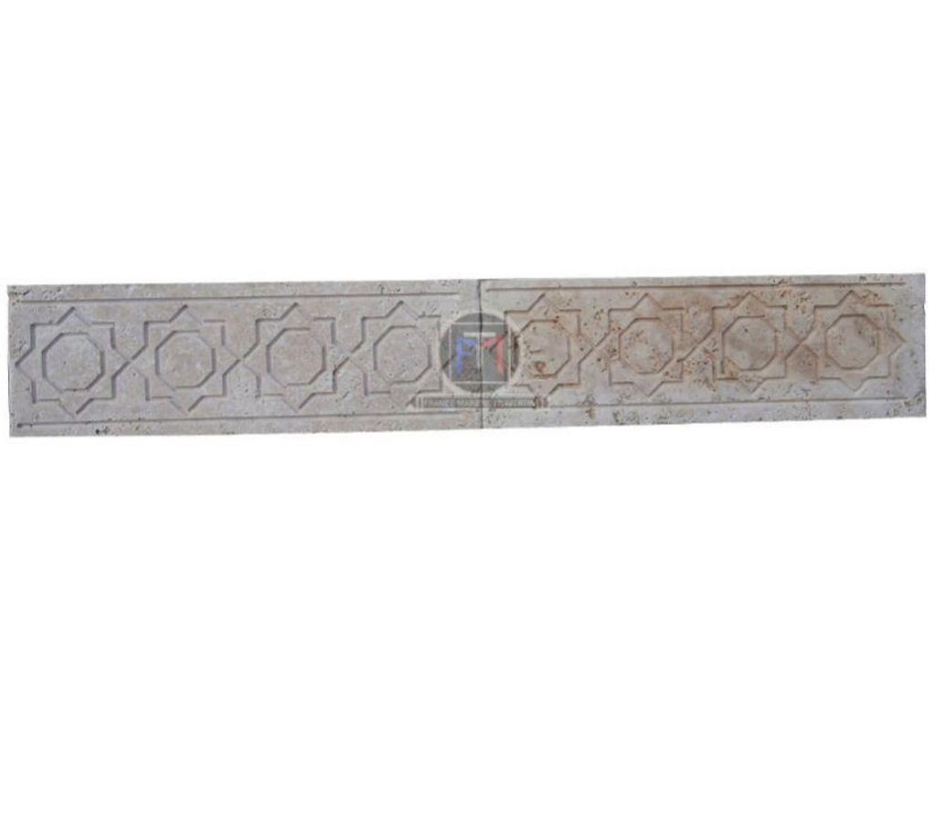 Décoration - art Var Forcalqueiret - 83136 - Photos Vivastreet Travertin Classique Beige Gravure Frises 10x30cm