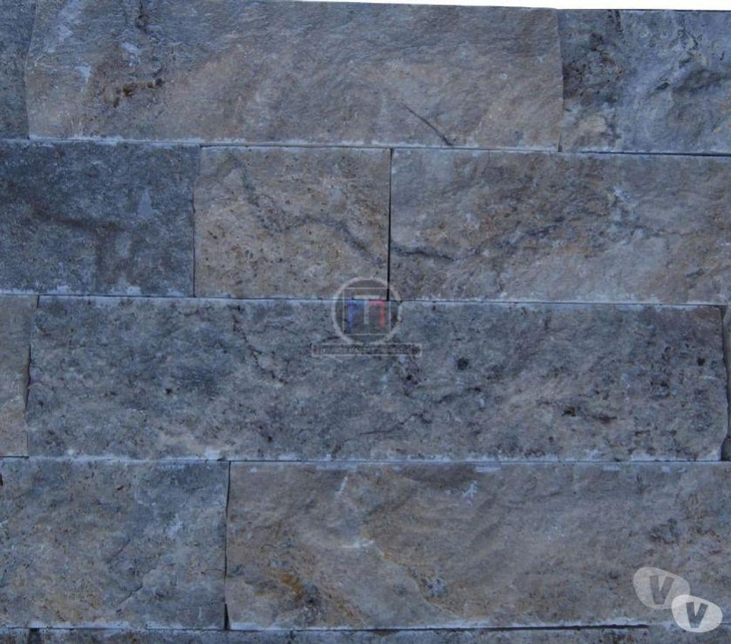 Décoration - art Var Forcalqueiret - 83136 - Photos Vivastreet Travertin Silver Gris 10 cm x Longueur Libre Parement