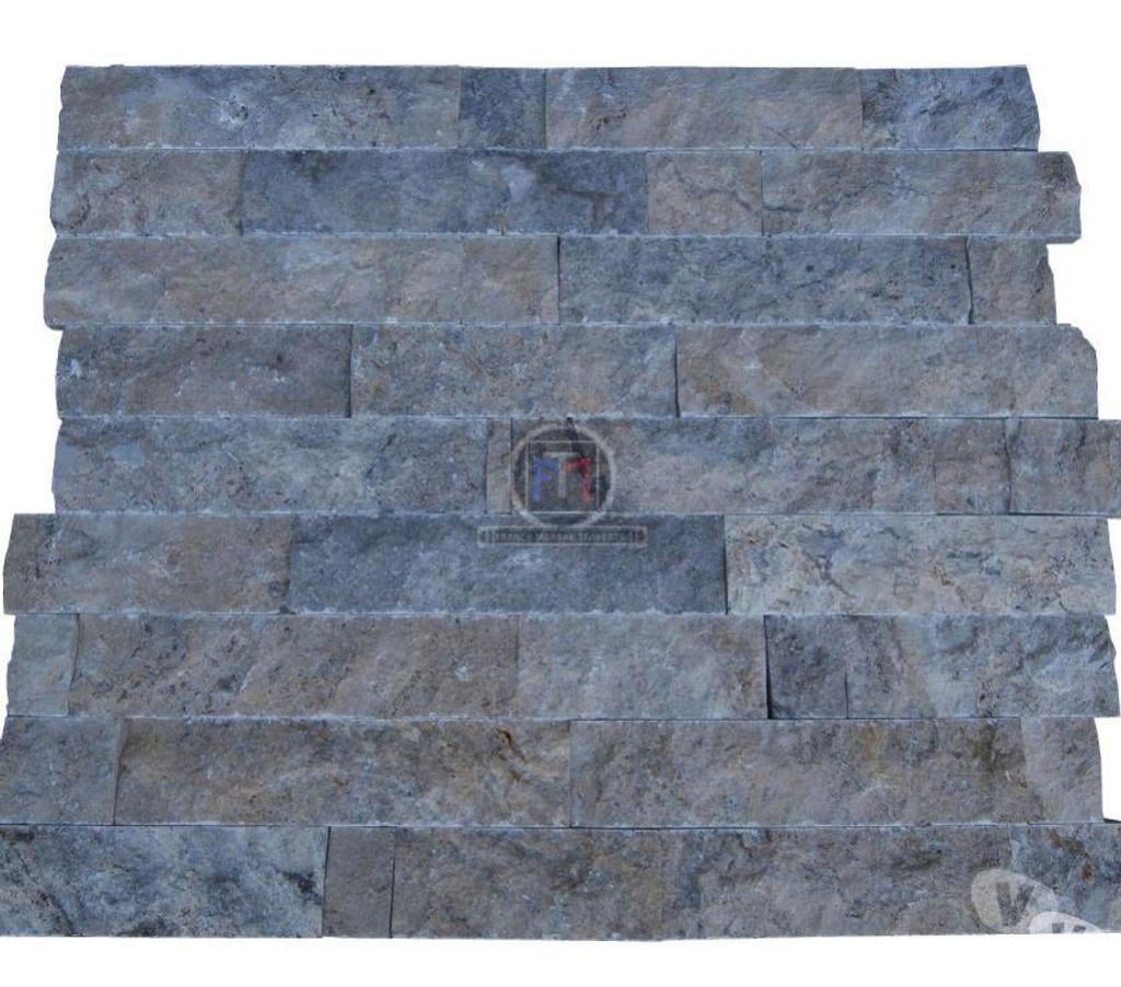 Décoration - art Var Forcalqueiret - 83136 - Photos Vivastreet Travertin Silver Gris 10 cm x Longueur Libre Parement