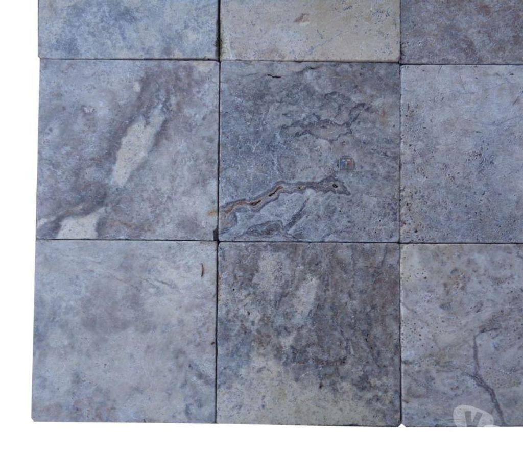 Décoration - art Var Forcalqueiret - 83136 - Photos Vivastreet Travertin Gris Silver Pavée 15x15cm