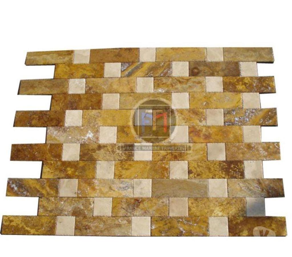  Var Forcalqueiret - 83136 - Photos Vivastreet Travertin Jaune Or Pavé 15x45cm