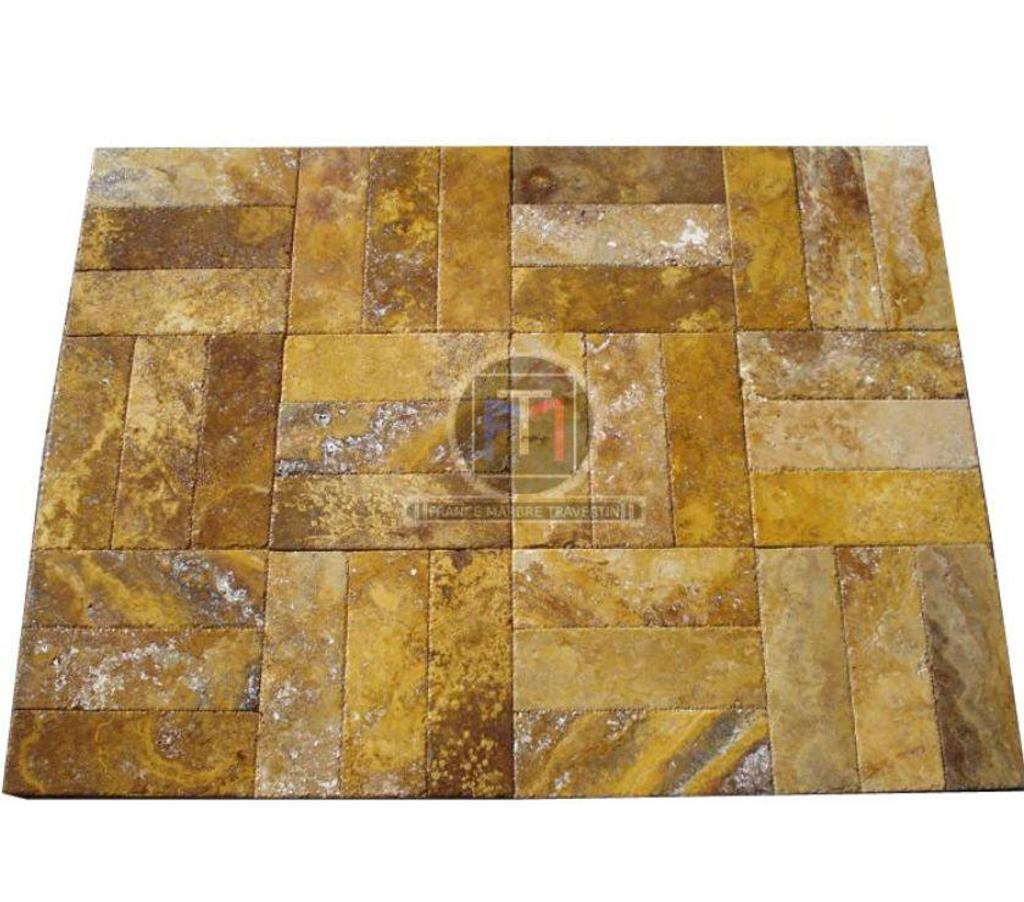  Var Forcalqueiret - 83136 - Photos Vivastreet Travertin Jaune Or Pavé 15x45cm