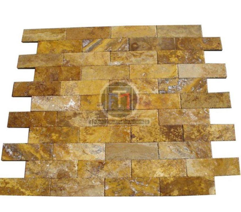  Var Forcalqueiret - 83136 - Photos Vivastreet Travertin Jaune Or Pavé 15x45cm