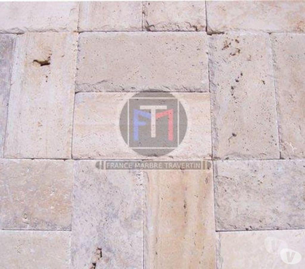 Décoration - art Var Forcalqueiret - 83136 - Photos Vivastreet Travertin Classique Beige Pavé 15x30cm