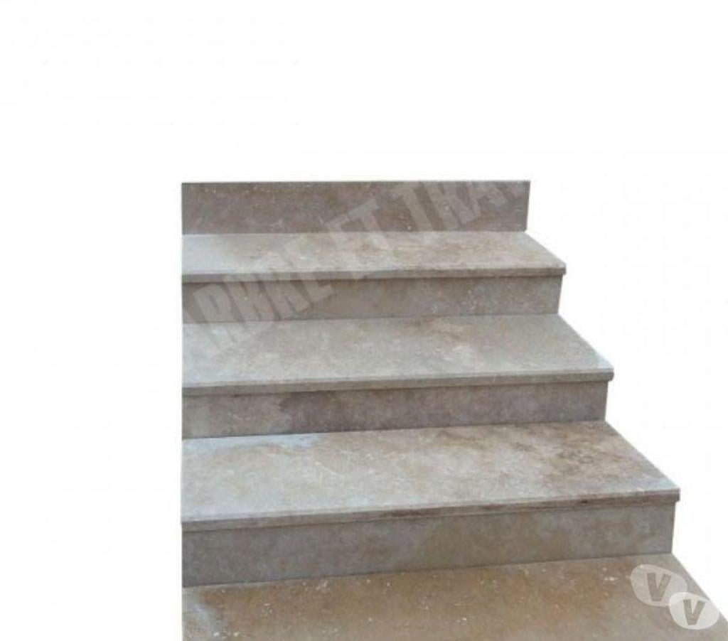 Décoration - art Var Forcalqueiret - 83136 - Photos Vivastreet Travertin Classique Beige Clair Marche Escalier