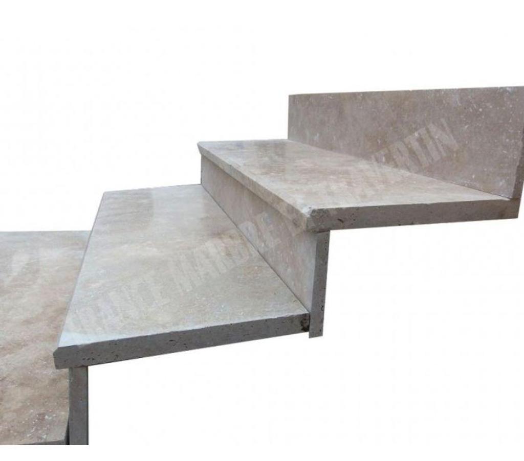 Décoration - art Var Forcalqueiret - 83136 - Photos Vivastreet Travertin Classique Beige Clair Marche Escalier