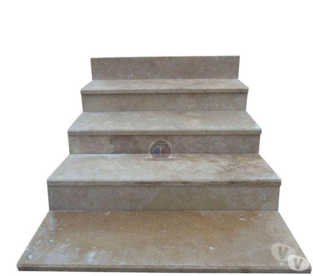 Décoration - art Var Forcalqueiret - 83136 - Photos Vivastreet Travertin Classique Beige Clair Marche Escalier