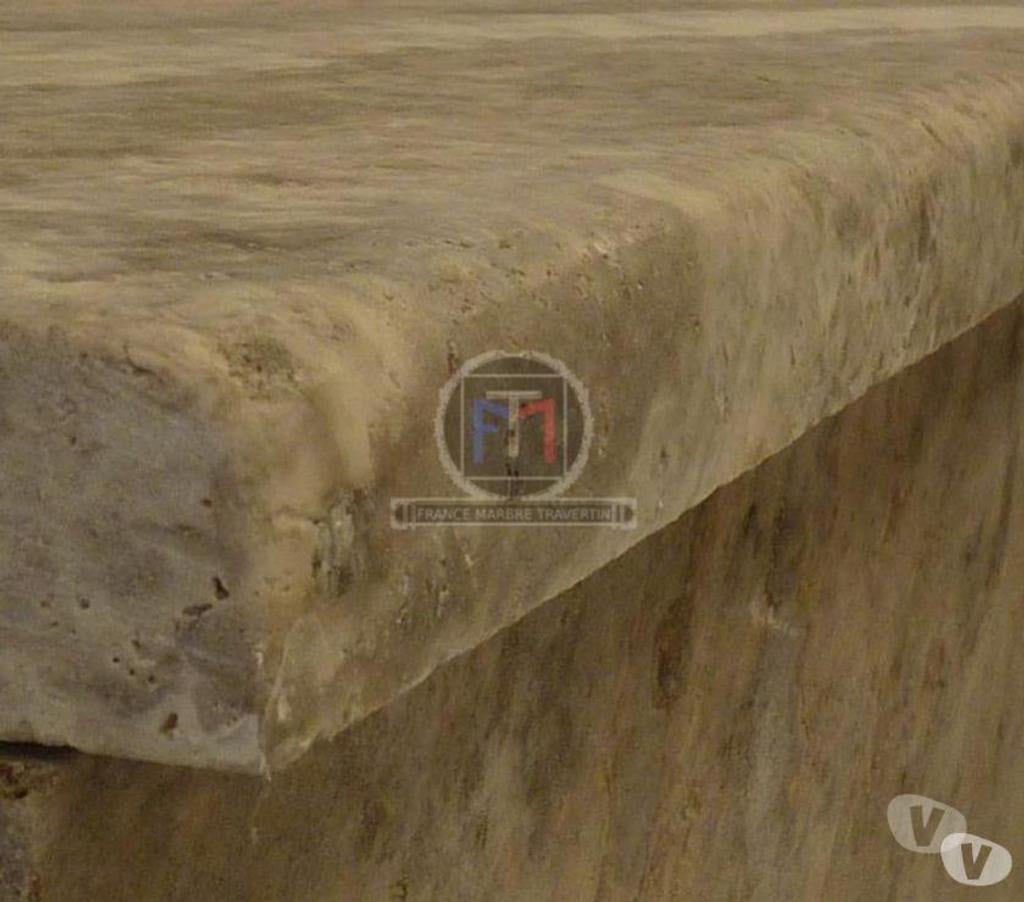 Décoration - art Var Forcalqueiret - 83136 - Photos Vivastreet Travertin Gris Silver Marche Escalier