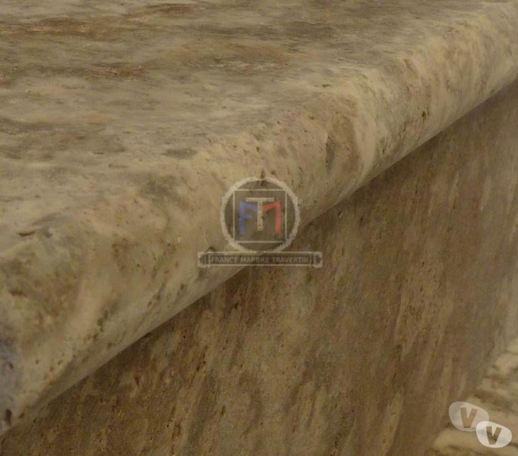 Décoration - art Var Forcalqueiret - 83136 - Photos Vivastreet Travertin Gris Silver Marche Escalier