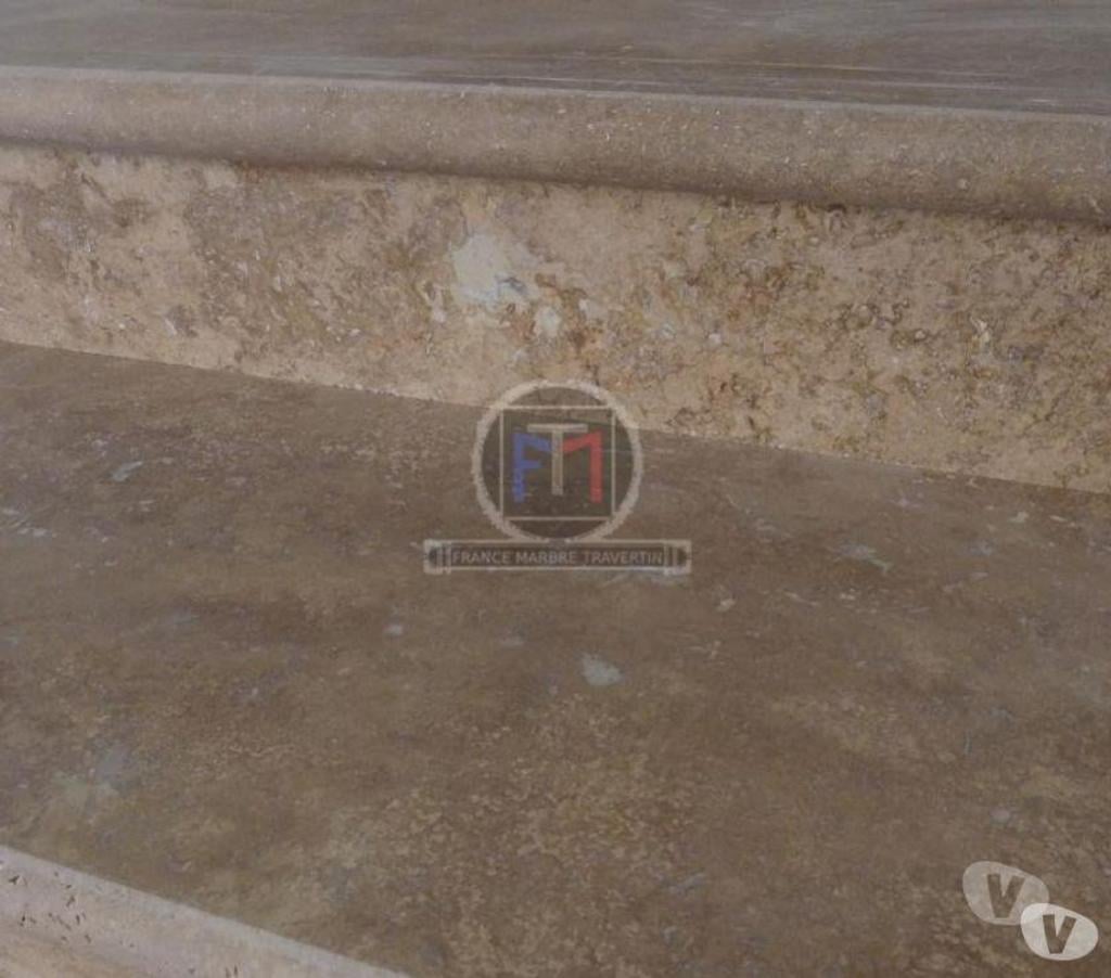 Décoration - art Var Forcalqueiret - 83136 - Photos Vivastreet Travertin Walnut Noisette Marche Escalier