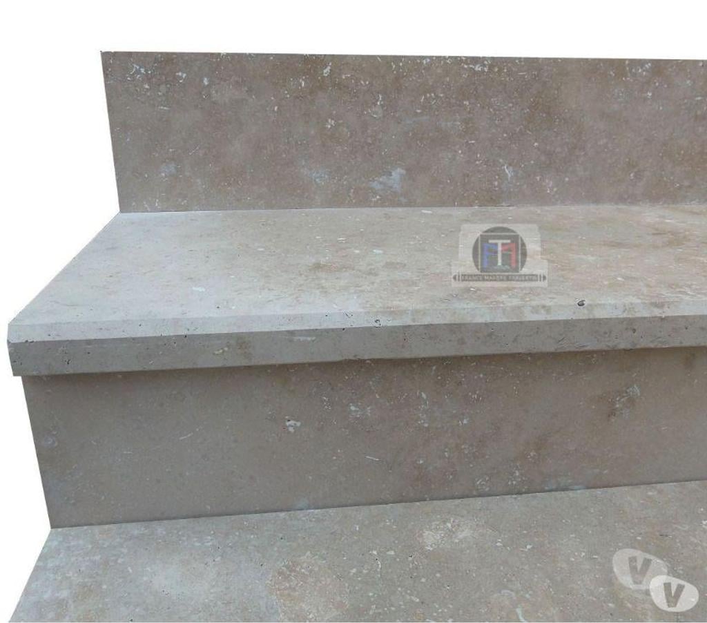 Décoration - art Var Forcalqueiret - 83136 - Photos Vivastreet Travertin Classique Beige Marche Escalier