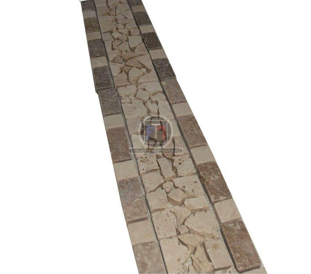  Var Forcalqueiret - 83136 - Photos Vivastreet Travertin Beige Marron Frises OPUS 30 x 10 cm