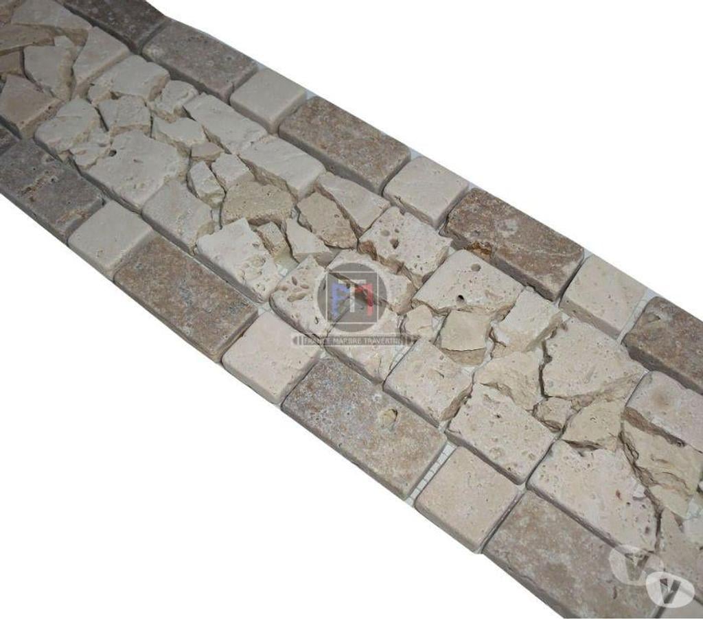  Var Forcalqueiret - 83136 - Photos Vivastreet Travertin Beige Marron Frises OPUS 30 x 10 cm