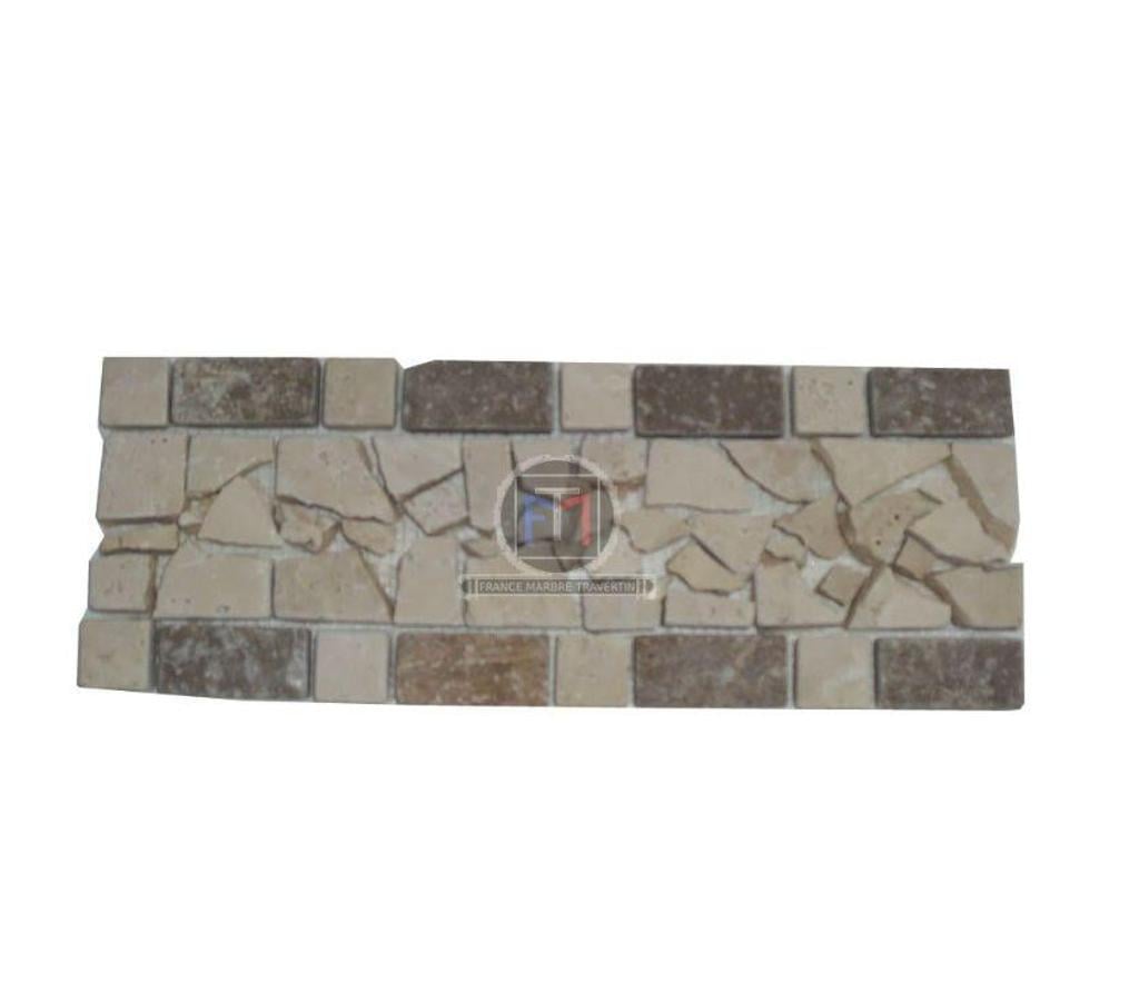  Var Forcalqueiret - 83136 - Photos Vivastreet Travertin Beige Marron Frises OPUS 30 x 10 cm