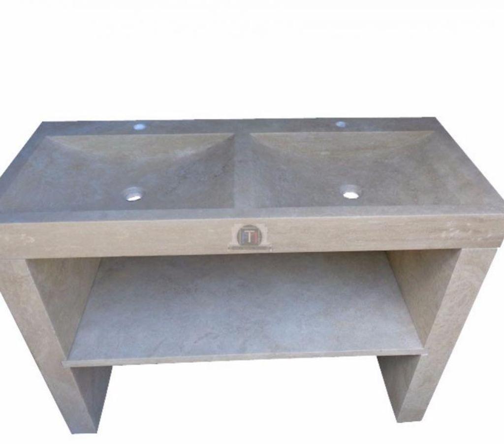  Bouches-du-Rhône Lancon Provence - 13680 - Photos Vivastreet Travertin Classique 120x50x10 cm Avec Pieds 2 Bac Evier