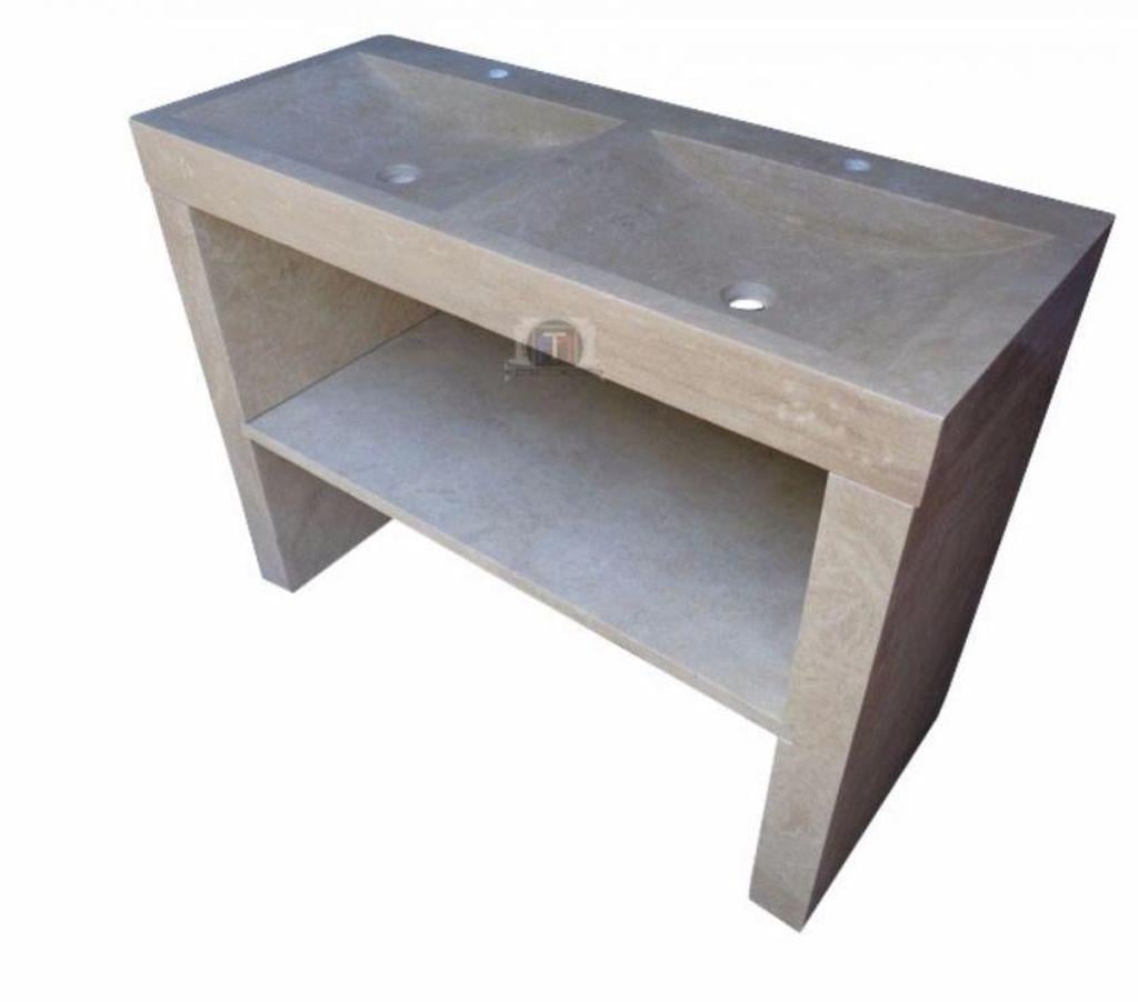  Bouches-du-Rhône Lancon Provence - 13680 - Photos Vivastreet Travertin Classique 120x50x10 cm Avec Pieds 2 Bac Evier