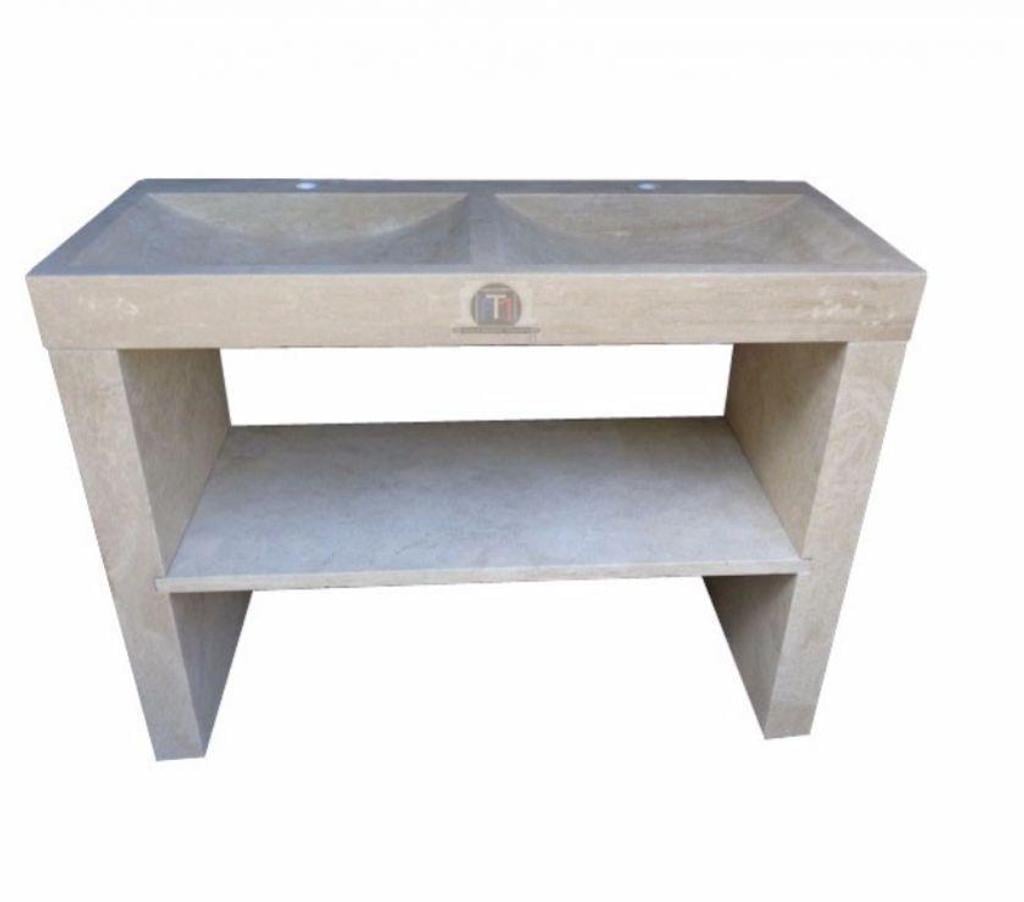  Bouches-du-Rhône Lancon Provence - 13680 - Photos Vivastreet Travertin Classique 120x50x10 cm Avec Pieds 2 Bac Evier