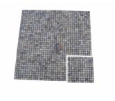 Travertin Gris Silver Mosaique 2,3 x 2,3 cm Antique Rustique