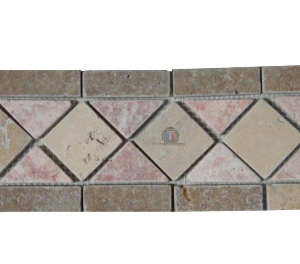 Décoration - art Var Forcalqueiret - 83136 - Photos Vivastreet Travertin Mixte Frises 28,5x12cm