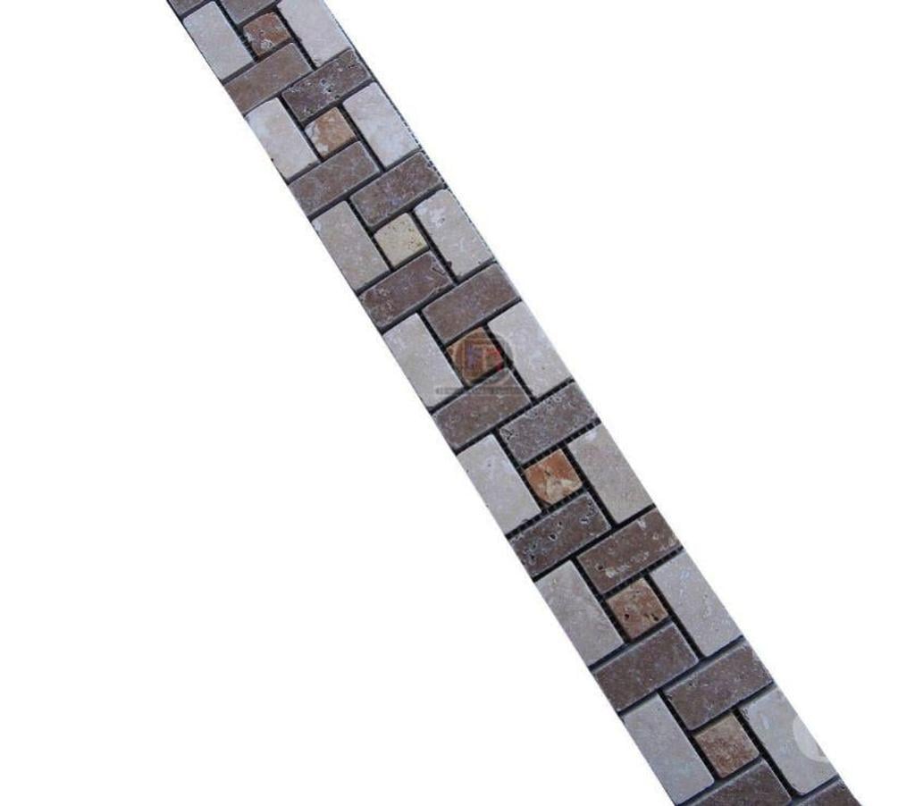 Décoration - art Var Forcalqueiret - 83136 - Photos Vivastreet Travertin Mixte Target Frises 30,5 x 7,5 cm