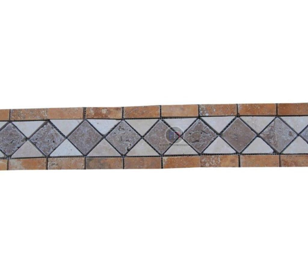 Décoration - art Var Forcalqueiret - 83136 - Photos Vivastreet Travertin Mixte Frises 28,5 x 12 cm