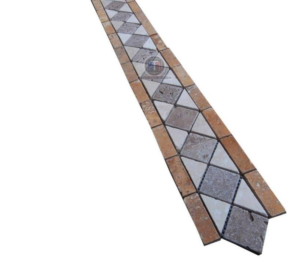 Décoration - art Var Forcalqueiret - 83136 - Photos Vivastreet Travertin Mixte Frises 28,5 x 12 cm