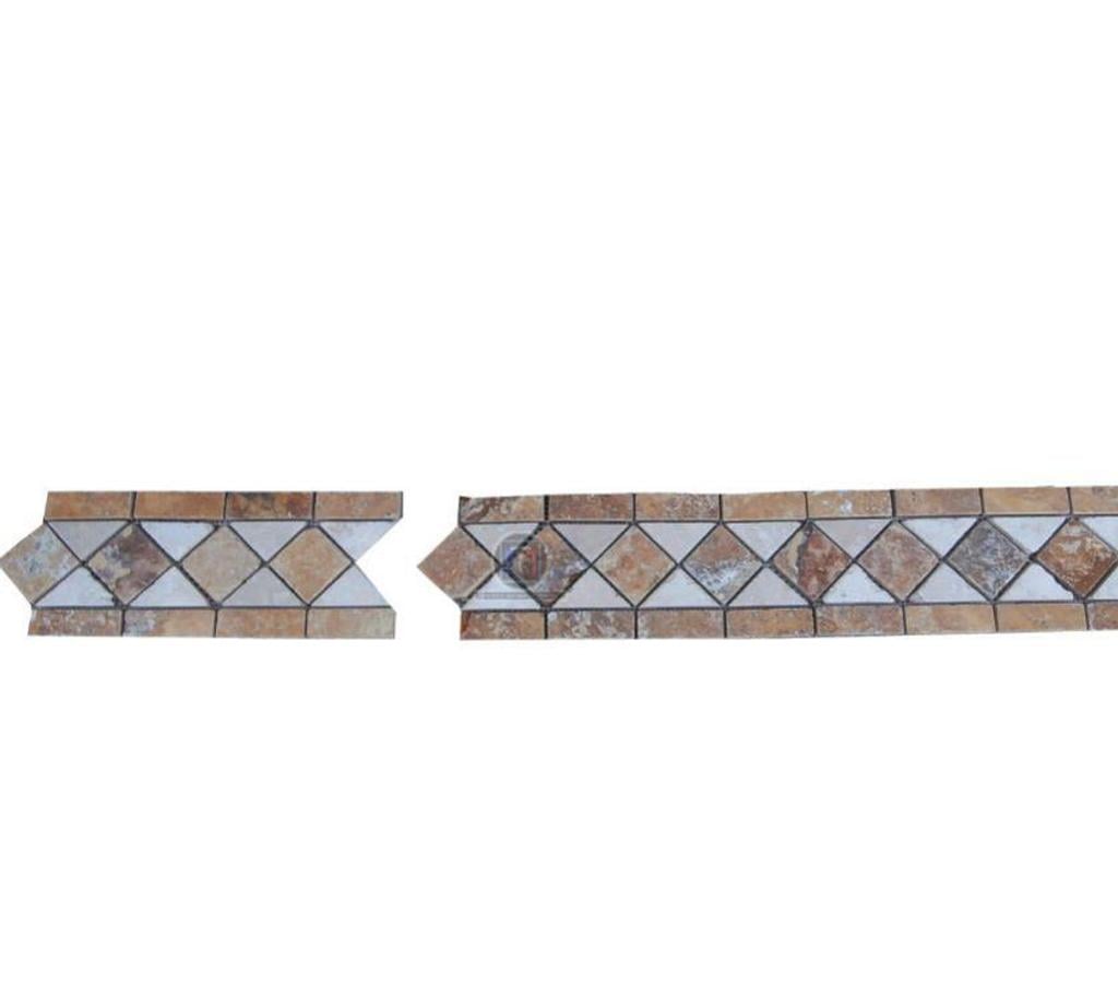 Décoration - art Var Forcalqueiret - 83136 - Photos Vivastreet Travertin Jaune - Classique Frises 28,5 x 12 cm