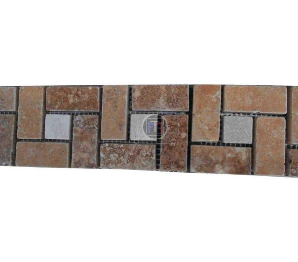 Décoration - art Var Forcalqueiret - 83136 - Photos Vivastreet Travertin Jaune - Classique Target Frises 30,5 x 7,5 cm