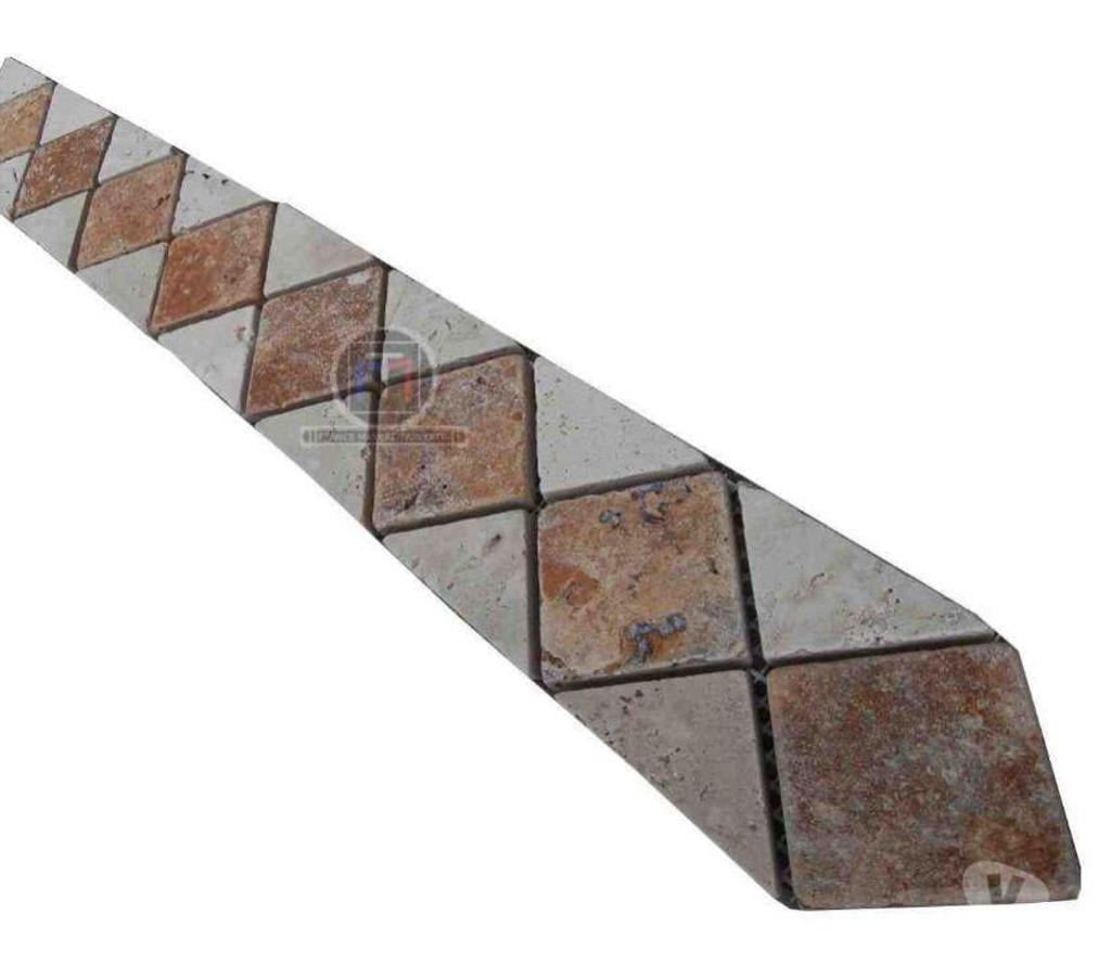 Décoration - art Var Forcalqueiret - 83136 - Photos Vivastreet Travertin Jaune - Classique Frises 6 x 29 cm