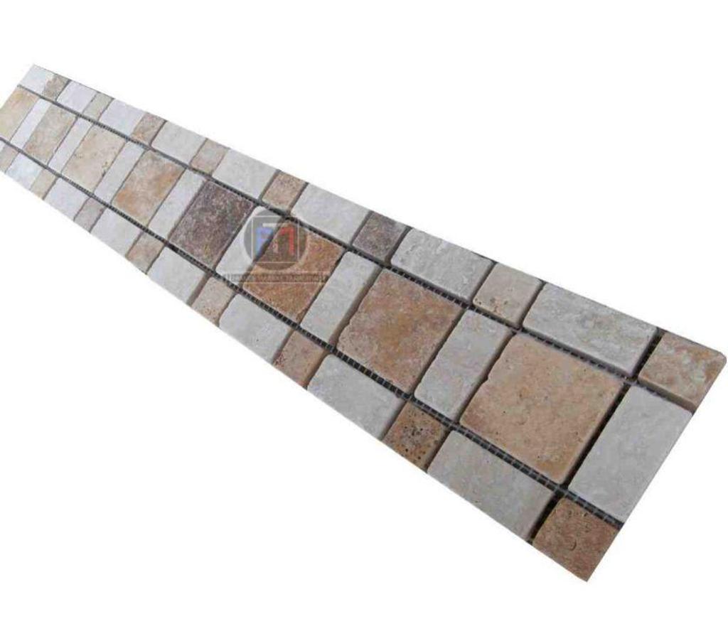 Décoration - art Var Forcalqueiret - 83136 - Photos Vivastreet Travertin Jaune - Classique Frises Carré 30,5 x 10 cm