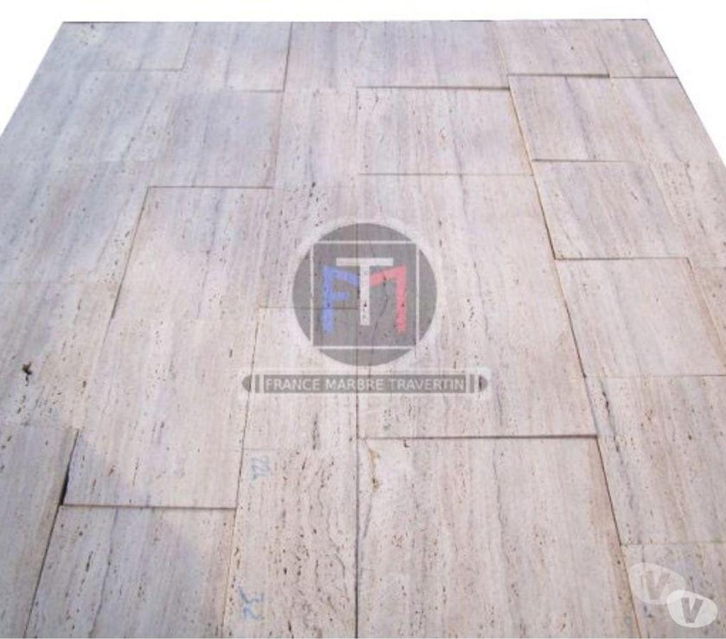 Var Forcalqueiret - 83136 - Photos Vivastreet Travertin Classique Beige Veiné Bande Libre 3 Largeur