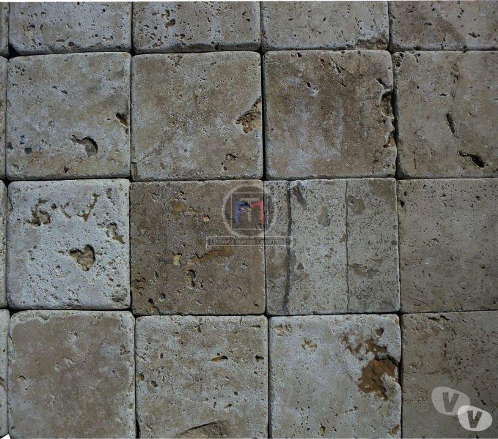  Var Forcalqueiret - 83136 - Photos Vivastreet Travertin Classique Beige 10x10 cm 2ème Choix