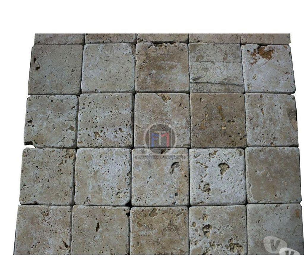  Var Forcalqueiret - 83136 - Photos Vivastreet Travertin Classique Beige 10x10 cm 2ème Choix