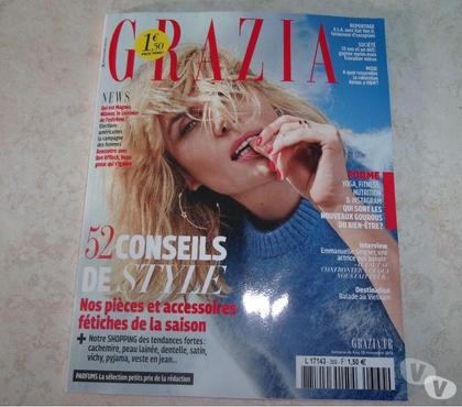 Livres occasion Ardoix Ardèche - Photos Vivastreet Magazine Grazia N°369 - Semaine du 4 au 101116