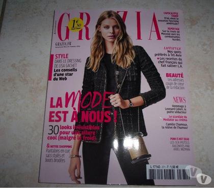 Livres occasion Ardoix Ardèche - Photos Vivastreet Magazine Grazia N°371 - Semaine du 18 au 241116