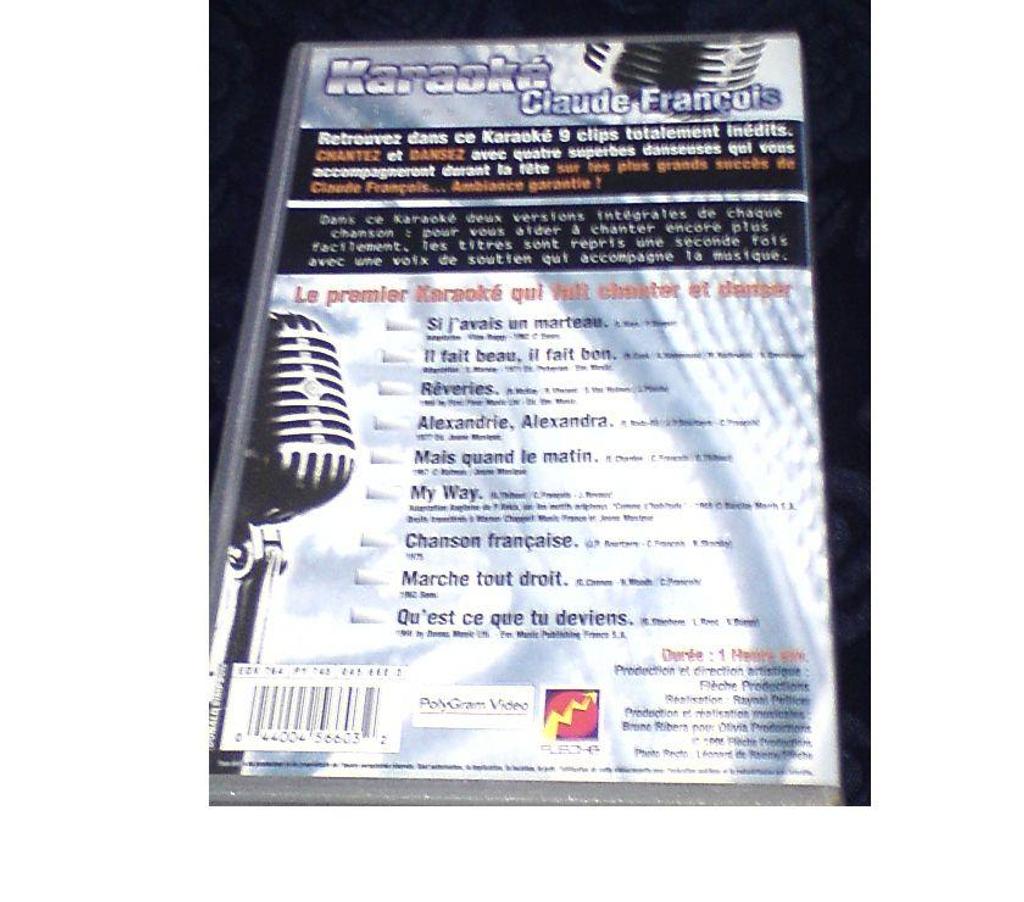DVD occasion Var Bormes les Mimosas - 83230 - Photos Vivastreet Lot 4 cassettes VHS _ KARAOKE COLLECTOR 