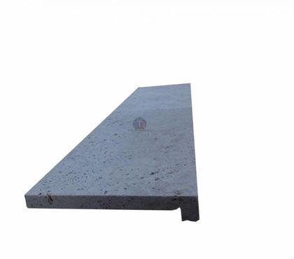 Bricolage - Jardin - Outillage Lancon Provence Bouches-du-Rhône - Photos Vivastreet Travertin nez de marche beige 30,5 x 61 x 7 cm bord droit