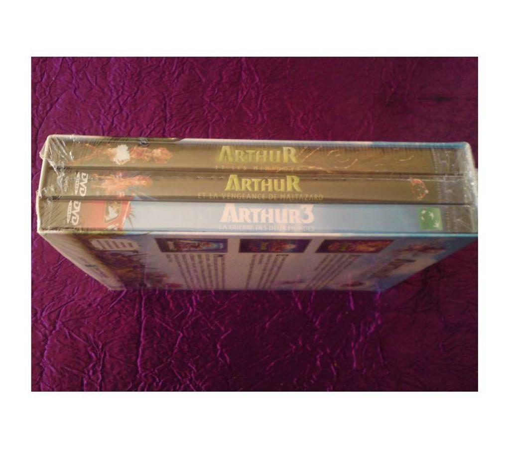 DVD occasion Var Bormes les Mimosas - 83230 - Photos Vivastreet COFFRET TRILOGIE ARTHUR _ NEUF