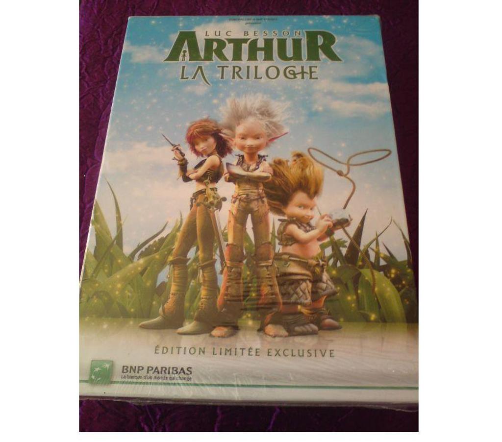 DVD occasion Var Bormes les Mimosas - 83230 - Photos Vivastreet COFFRET TRILOGIE ARTHUR _ NEUF