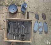 manivelle axe poulie plaque ar arrêt moteur