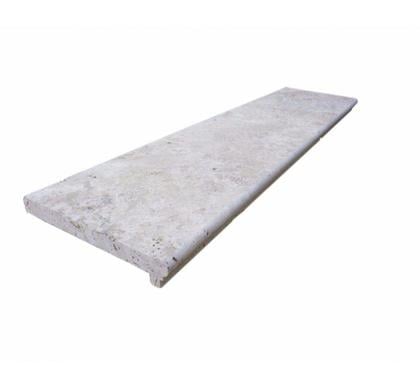 Bricolage - Jardin - Outillage Lancon Provence Bouches-du-Rhône - Photos Vivastreet Travertin Classique Nez de Marche 120 x30,5x 5 cm Bord Ogee