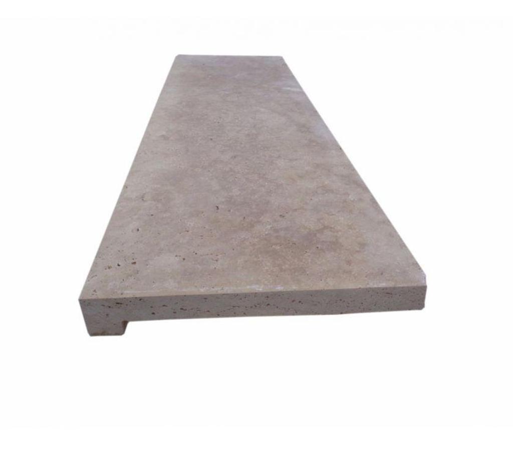  Bouches-du-Rhône Lancon Provence - 13680 - Photos Vivastreet Travertin Classique Nez de Marche 120 x30,5x 5 cm Bord Droit