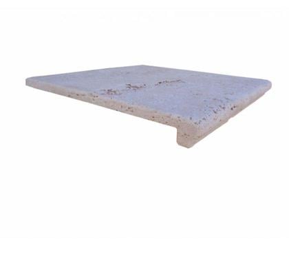 Bricolage - Jardin - Outillage Lancon Provence Bouches-du-Rhône - Photos Vivastreet Travertin Classique Nez de Marche 30 x30x 3 cm Bord Ogee