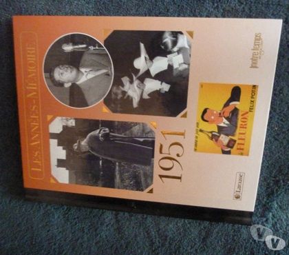 Livres occasion La Mulatiere Rhône - Photos Vivastreet Les années -mémoire 1951