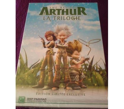 DVD Bormes les Mimosas Var - Photos Vivastreet COFFRET TRILOGIE ARTHUR _ Luc Besson _ NEUF, sous BLISTER