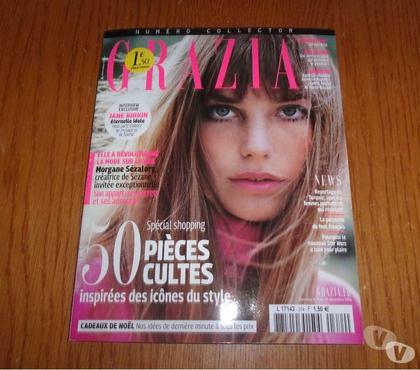 Livres occasion Ardoix Ardèche - Photos Vivastreet Magazine Grazia N°374 - Semaine du 9 au 151216