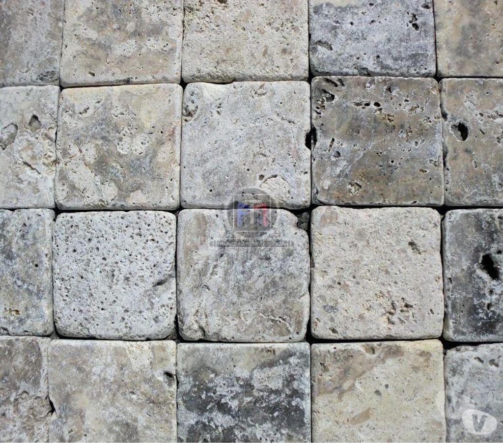  Var Forcalqueiret - 83136 - Photos Vivastreet Travertin Gris Silver 10x10 cm 2ème Choix