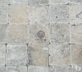  Travertin Gris Silver 15x15 cm 2ème Choix