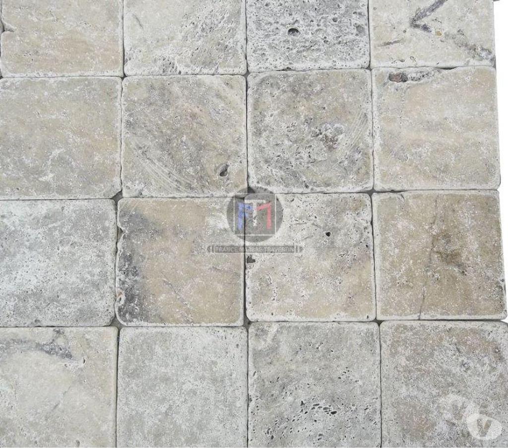  Var Forcalqueiret - 83136 - Photos Vivastreet Travertin Gris Silver 15x15 cm 2ème Choix